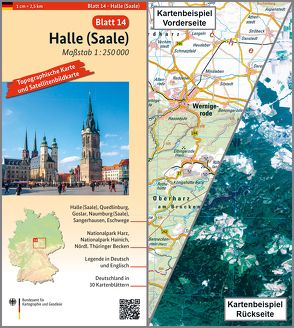 Halle (Saale) von BKG - Bundesamt für Kartographie und Geodäsie