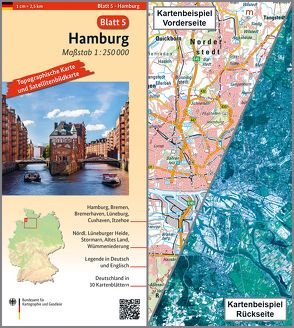 Hamburg von BKG - Bundesamt für Kartographie und Geodäsie
