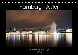Hamburg – Alster (Tischkalender 2023 DIN A5 quer) von Enders,  Borg