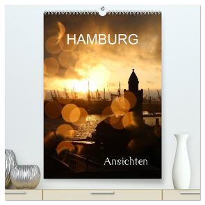 HAMBURG – Ansichten (hochwertiger Premium Wandkalender 2024 DIN A2 hoch), Kunstdruck in Hochglanz von Brix - Studio Brix,  Matthias