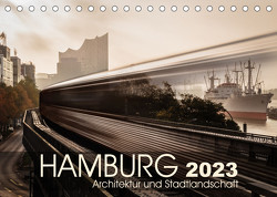 Hamburg Architektur und Stadtlandschaft (Tischkalender 2023 DIN A5 quer) von Klauß,  Kai-Uwe