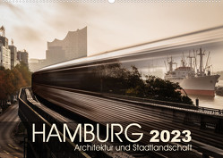 Hamburg Architektur und Stadtlandschaft (Wandkalender 2023 DIN A2 quer) von Klauß,  Kai-Uwe
