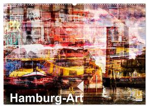 Hamburg-Art (Wandkalender 2024 DIN A2 quer), CALVENDO Monatskalender von Jordan,  Karsten