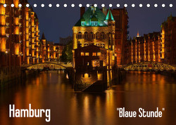 Hamburg „Blaue Stunde“ (Tischkalender 2023 DIN A5 quer) von Paragnik,  Thomas