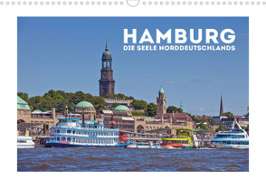 HAMBURG Die Seele Norddeutschlands (Wandkalender 2023 DIN A3 quer) von Viola,  Melanie