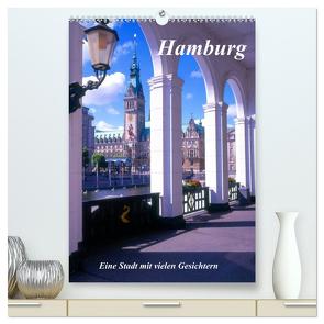 Hamburg – Eine Stadt mit vielen Gesichtern (hochwertiger Premium Wandkalender 2024 DIN A2 hoch), Kunstdruck in Hochglanz von Reupert,  Lothar