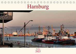 Hamburg Hafen (Tischkalender 2023 DIN A5 quer) von Pompsch,  Heinz