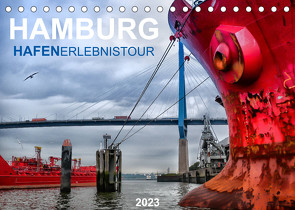 Hamburg Hafenerlebinstour (Tischkalender 2023 DIN A5 quer) von Falke,  Manuela