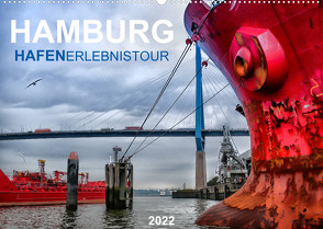 Hamburg Hafenerlebinstour (Wandkalender 2022 DIN A2 quer) von Falke,  Manuela