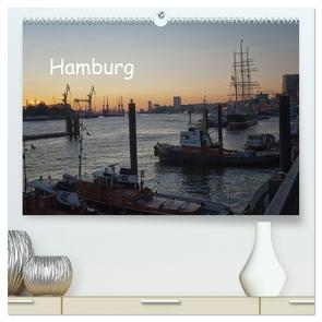 Hamburg (hochwertiger Premium Wandkalender 2024 DIN A2 quer), Kunstdruck in Hochglanz von Billermoker,  Billermoker