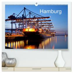 Hamburg (hochwertiger Premium Wandkalender 2024 DIN A2 quer), Kunstdruck in Hochglanz von Kuttig,  Siegfried