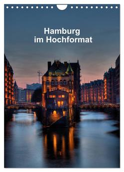 Hamburg im Hochformat (Wandkalender 2024 DIN A4 hoch), CALVENDO Monatskalender von Rauch,  Gabriele