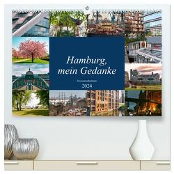 Hamburg, mein Gedanke (hochwertiger Premium Wandkalender 2024 DIN A2 quer), Kunstdruck in Hochglanz von Steiner / Matthias Konrad,  Carmen