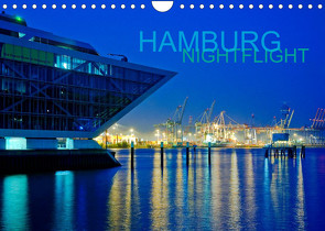 HAMBURG – NIGHTFLIGHT (Wandkalender 2023 DIN A4 quer) von Muß,  Jürgen, www.fotodesign-juergenmuss.de