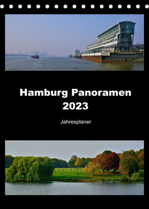 Hamburg Panoramen 2023 • Jahresplaner (Tischkalender 2023 DIN A5 hoch) von © Mirko Weigt,  Fotos, Hamburg