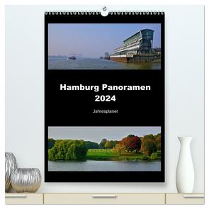 Hamburg Panoramen 2024 • Jahresplaner (hochwertiger Premium Wandkalender 2024 DIN A2 hoch), Kunstdruck in Hochglanz von © Mirko Weigt,  Hamburg,  Fotos