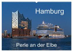 Hamburg – Perle an der Elbe (Wandkalender 2024 DIN A2 quer), CALVENDO Monatskalender von Kuttig,  Siegfried