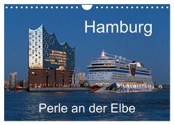 Hamburg – Perle an der Elbe (Wandkalender 2024 DIN A4 quer), CALVENDO Monatskalender von Kuttig,  Siegfried