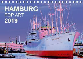 HAMBURG POP ART 2019 (Tischkalender 2019 DIN A5 quer) von Schattschneider kerstin.schattschneider@web.de,  Kerstin