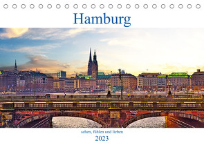 Hamburg sehen, fühlen und lieben (Tischkalender 2023 DIN A5 quer) von Michalzik,  Paul