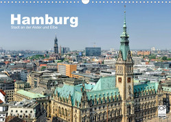 Hamburg Stadt an der Alster und Elbe (Wandkalender 2023 DIN A3 quer) von Voigt,  Andreas
