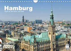 Hamburg Stadt an der Alster und Elbe (Wandkalender 2023 DIN A4 quer) von Voigt,  Andreas
