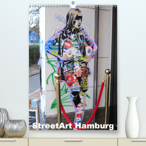 Hamburg StreetArt (Premium, hochwertiger DIN A2 Wandkalender 2020, Kunstdruck in Hochglanz) von steckandose.com