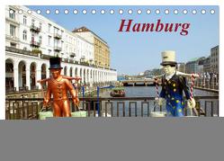 Hamburg (Tischkalender 2024 DIN A5 quer), CALVENDO Monatskalender von Reupert,  Lothar