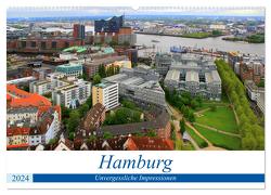 Hamburg – Unvergessliche Impressionen (Wandkalender 2024 DIN A2 quer), CALVENDO Monatskalender von Klatt,  Arno