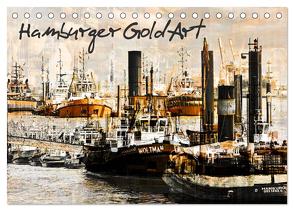 Hamburger GoldArt (Tischkalender 2024 DIN A5 quer), CALVENDO Monatskalender von Jordan,  Karsten