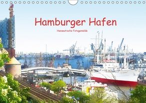 Hamburger Hafen (Wandkalender 2018 DIN A4 quer) von Steiner / Matthias Konrad,  Carmen