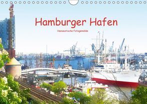 Hamburger Hafen (Wandkalender 2019 DIN A4 quer) von Steiner / Matthias Konrad,  Carmen