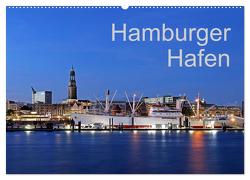 Hamburger Hafen (Wandkalender 2024 DIN A2 quer), CALVENDO Monatskalender von Hasche,  Joachim