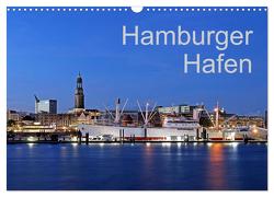 Hamburger Hafen (Wandkalender 2024 DIN A3 quer), CALVENDO Monatskalender von Hasche,  Joachim