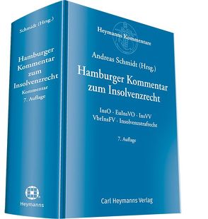 Hamburger Kommentar zum Insolvenzrecht von Schmidt,  Dr. Andreas