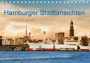 Hamburger Stadtansichten (Tischkalender 2021 DIN A5 quer) von Steiner,  Carmen