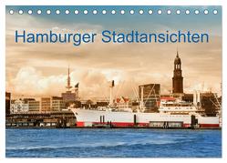 Hamburger Stadtansichten (Tischkalender 2024 DIN A5 quer), CALVENDO Monatskalender von Steiner,  Carmen