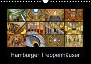 Hamburger Treppenhäuser (Wandkalender 2018 DIN A4 quer) von Hasche,  Joachim