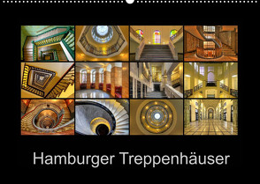Hamburger Treppenhäuser (Wandkalender 2022 DIN A2 quer) von Hasche,  Joachim