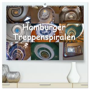 Hamburger Treppenspiralen (hochwertiger Premium Wandkalender 2024 DIN A2 quer), Kunstdruck in Hochglanz von Salomo & Thomas Becker,  Annick