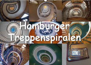 Hamburger Treppenspiralen (Wandkalender 2022 DIN A2 quer) von Salomo & Thomas Becker,  Annick