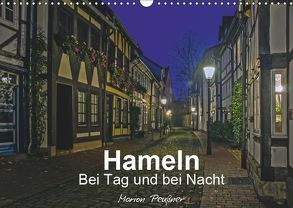 Hameln bei Tag und bei Nacht (Wandkalender 2019 DIN A3 quer) von Peußner,  Marion