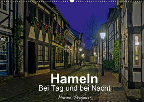 Hameln bei Tag und bei Nacht (Wandkalender 2020 DIN A2 quer) von Peußner,  Marion