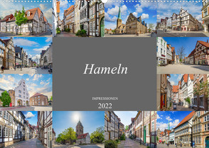 Hameln Stadtansichten (Wandkalender 2022 DIN A2 quer) von Meutzner,  Dirk