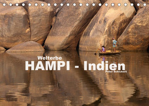 Hampi – Indien (Tischkalender 2023 DIN A5 quer) von Schickert,  Peter