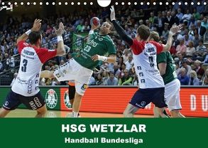 Handball Bundesliga – HSG Wetzlar (Wandkalender 2018 DIN A4 quer) von Oliver Vogler,  Sportfoto