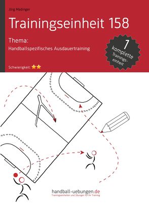 Handballspezifisches Ausdauertraining (TE 158) von Madinger,  Jörg