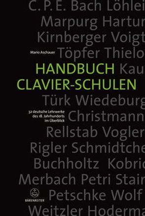 Handbuch Clavier-Schulen von Aschauer,  Mario