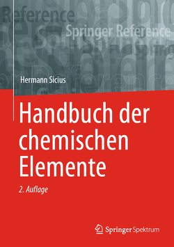 Handbuch der chemischen Elemente von Sicius,  Hermann