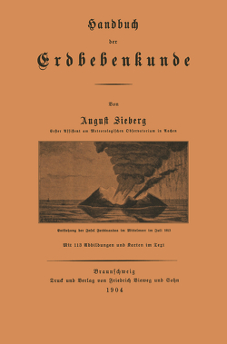 Handbuch der Erdbebenkunde von Sieberg,  August